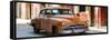 Cuba Fuerte Collection Panoramic - Orange Chevrolet-Philippe Hugonnard-Framed Stretched Canvas