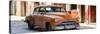 Cuba Fuerte Collection Panoramic - Orange Chevrolet-Philippe Hugonnard-Stretched Canvas