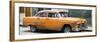 Cuba Fuerte Collection Panoramic - Orange Chevy-Philippe Hugonnard-Framed Photographic Print