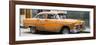 Cuba Fuerte Collection Panoramic - Orange Chevy-Philippe Hugonnard-Framed Photographic Print