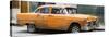 Cuba Fuerte Collection Panoramic - Orange Chevy-Philippe Hugonnard-Stretched Canvas