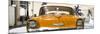 Cuba Fuerte Collection Panoramic - Orange Chevy-Philippe Hugonnard-Mounted Photographic Print