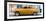 Cuba Fuerte Collection Panoramic - Orange Classic American Car-Philippe Hugonnard-Framed Photographic Print