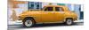 Cuba Fuerte Collection Panoramic - Orange Classic American Car-Philippe Hugonnard-Mounted Photographic Print