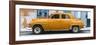 Cuba Fuerte Collection Panoramic - Orange Classic American Car-Philippe Hugonnard-Framed Photographic Print