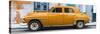 Cuba Fuerte Collection Panoramic - Orange Classic American Car-Philippe Hugonnard-Stretched Canvas