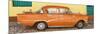 Cuba Fuerte Collection Panoramic - Orange Classic Car in Trinidad-Philippe Hugonnard-Mounted Photographic Print