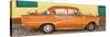 Cuba Fuerte Collection Panoramic - Orange Classic Car in Trinidad-Philippe Hugonnard-Stretched Canvas