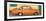 Cuba Fuerte Collection Panoramic - Orange Classic Car in Trinidad-Philippe Hugonnard-Framed Photographic Print