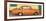 Cuba Fuerte Collection Panoramic - Orange Classic Car in Trinidad-Philippe Hugonnard-Framed Photographic Print