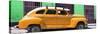 Cuba Fuerte Collection Panoramic - Orange Vintage Car-Philippe Hugonnard-Stretched Canvas