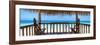 Cuba Fuerte Collection Panoramic - Paradise Beach Hut-Philippe Hugonnard-Framed Photographic Print