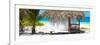 Cuba Fuerte Collection Panoramic - Paradise Beach Hut-Philippe Hugonnard-Framed Photographic Print