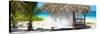 Cuba Fuerte Collection Panoramic - Paradise Beach Hut-Philippe Hugonnard-Stretched Canvas