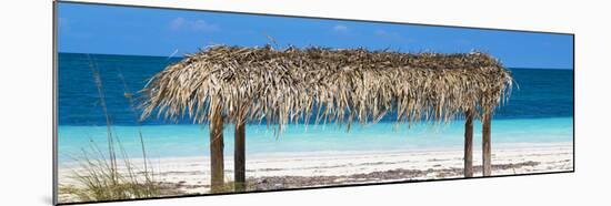 Cuba Fuerte Collection Panoramic - Paradise Beach-Philippe Hugonnard-Mounted Photographic Print