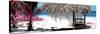 Cuba Fuerte Collection Panoramic - Pink Beach-Philippe Hugonnard-Stretched Canvas