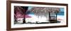 Cuba Fuerte Collection Panoramic - Pink Beach-Philippe Hugonnard-Framed Photographic Print