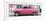 Cuba Fuerte Collection Panoramic - Pink Classic American Car-Philippe Hugonnard-Framed Photographic Print