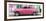 Cuba Fuerte Collection Panoramic - Pink Classic American Car-Philippe Hugonnard-Framed Photographic Print