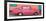 Cuba Fuerte Collection Panoramic - Pink Classic Car in Trinidad-Philippe Hugonnard-Framed Photographic Print