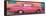 Cuba Fuerte Collection Panoramic - Pink Classic Car in Trinidad-Philippe Hugonnard-Framed Stretched Canvas