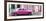 Cuba Fuerte Collection Panoramic - Pink Vintage Car in Havana-Philippe Hugonnard-Framed Photographic Print