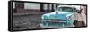 Cuba Fuerte Collection Panoramic - Plymouth Classic Car II-Philippe Hugonnard-Framed Stretched Canvas