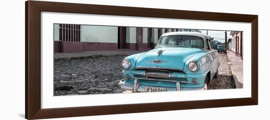 Cuba Fuerte Collection Panoramic - Plymouth Classic Car II-Philippe Hugonnard-Framed Photographic Print