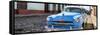 Cuba Fuerte Collection Panoramic - Plymouth Classic Car-Philippe Hugonnard-Framed Stretched Canvas