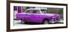 Cuba Fuerte Collection Panoramic - Purple Chevy-Philippe Hugonnard-Framed Photographic Print