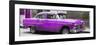Cuba Fuerte Collection Panoramic - Purple Chevy-Philippe Hugonnard-Framed Photographic Print