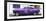 Cuba Fuerte Collection Panoramic - Purple Pontiac 1953 Original Classic Car-Philippe Hugonnard-Framed Photographic Print