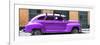 Cuba Fuerte Collection Panoramic - Purple Vintage Car-Philippe Hugonnard-Framed Photographic Print