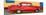 Cuba Fuerte Collection Panoramic - Red Classic Car in Trinidad-Philippe Hugonnard-Mounted Photographic Print