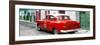 Cuba Fuerte Collection Panoramic - Red Taxi Pontiac 1953-Philippe Hugonnard-Framed Photographic Print