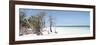 Cuba Fuerte Collection Panoramic - Sandy Beach Pastel Blue-Philippe Hugonnard-Framed Photographic Print