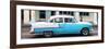 Cuba Fuerte Collection Panoramic - Skyblue Vintage Car-Philippe Hugonnard-Framed Photographic Print