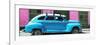 Cuba Fuerte Collection Panoramic - Skyblue Vintage Car-Philippe Hugonnard-Framed Photographic Print