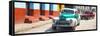 Cuba Fuerte Collection Panoramic - Taxis in Trinidad-Philippe Hugonnard-Framed Stretched Canvas