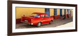 Cuba Fuerte Collection Panoramic - Trinidad Colorful City-Philippe Hugonnard-Framed Photographic Print