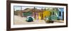 Cuba Fuerte Collection Panoramic - Trinidad Colorful Street Scene IV-Philippe Hugonnard-Framed Photographic Print