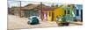 Cuba Fuerte Collection Panoramic - Trinidad Colorful Street Scene IV-Philippe Hugonnard-Mounted Photographic Print