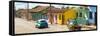 Cuba Fuerte Collection Panoramic - Trinidad Colorful Street Scene IV-Philippe Hugonnard-Framed Stretched Canvas