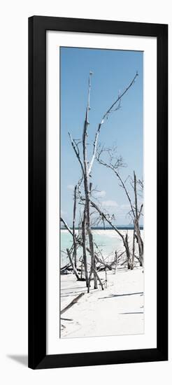 Cuba Fuerte Collection Panoramic - Tropical Wild Beach II-Philippe Hugonnard-Framed Photographic Print