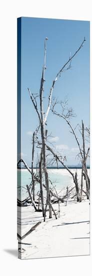 Cuba Fuerte Collection Panoramic - Tropical Wild Beach II-Philippe Hugonnard-Stretched Canvas