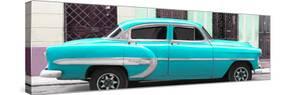 Cuba Fuerte Collection Panoramic - Turquoise Bel Air Classic Car-Philippe Hugonnard-Stretched Canvas