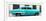 Cuba Fuerte Collection Panoramic - Turquoise Bel Air Classic Car-Philippe Hugonnard-Framed Photographic Print