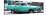 Cuba Fuerte Collection Panoramic - Turquoise Chevy-Philippe Hugonnard-Stretched Canvas