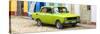 Cuba Fuerte Collection Panoramic - Vintage Car in Trinidad-Philippe Hugonnard-Stretched Canvas