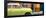 Cuba Fuerte Collection Panoramic - Vintage Lime Green Car of Havana-Philippe Hugonnard-Framed Photographic Print